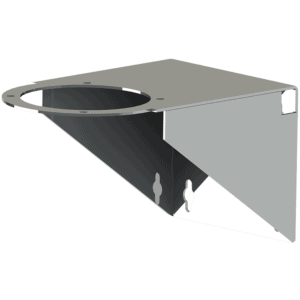 Wall mount for explosion-proof dome cameras