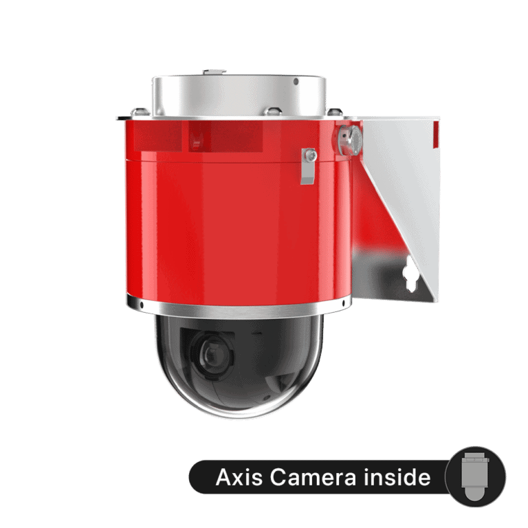 close up of explosion proof dome camera