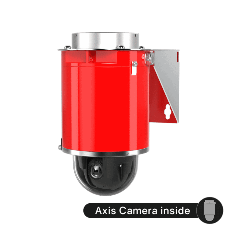 Close up of explosion proof dome camera