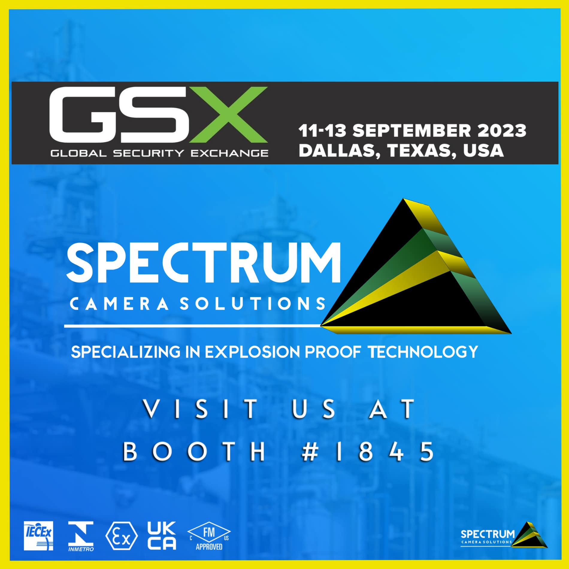 Explosion Proof Cameras by Spectrum Camera Solutions