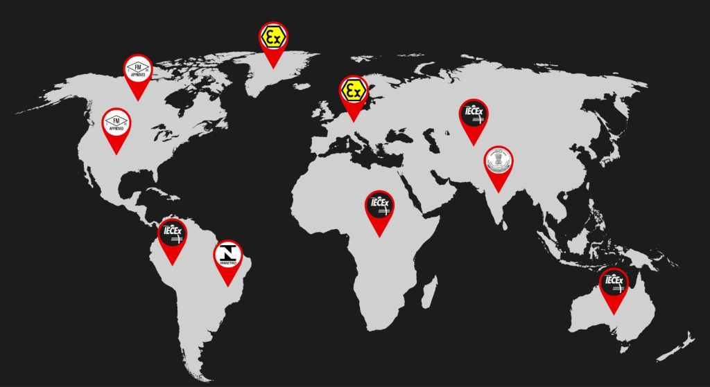 spectrum certification map